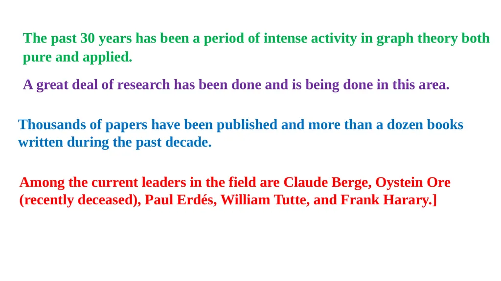 M403-GRAPH THEORY INTRODUCTION - 2 K. C. TAMMI - slide 14 of 15
