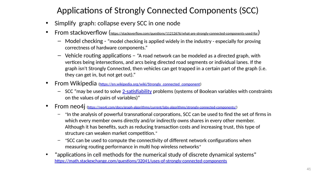 Graphs CSE 3318– Algorithms and Data Structures - slide 41 of 56