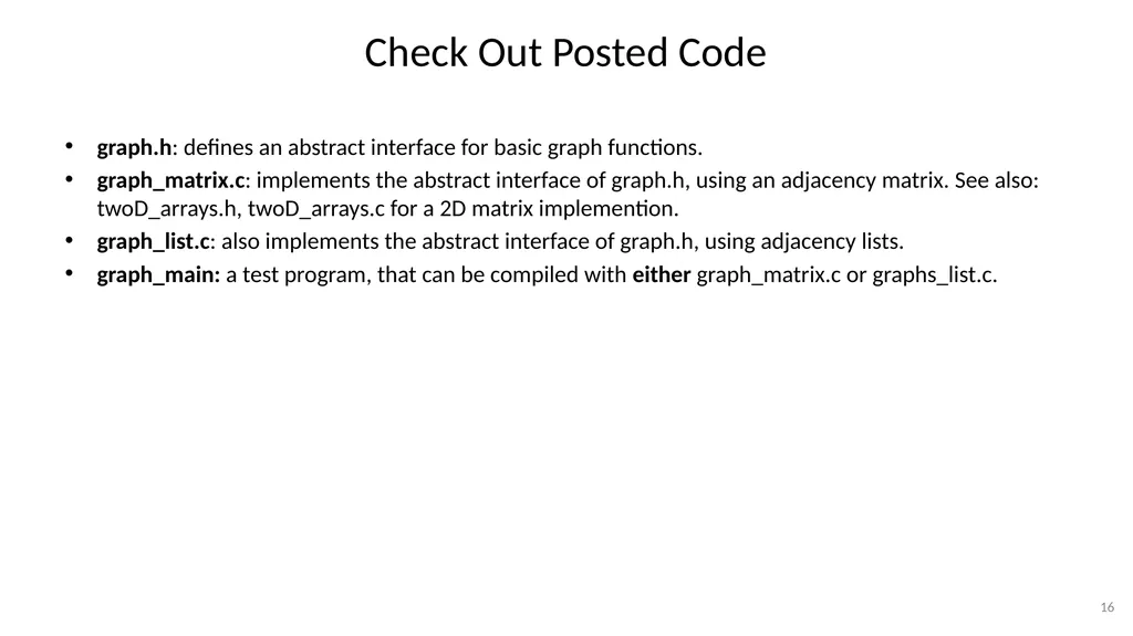 Graphs CSE 3318– Algorithms and Data Structures - slide 16 of 56