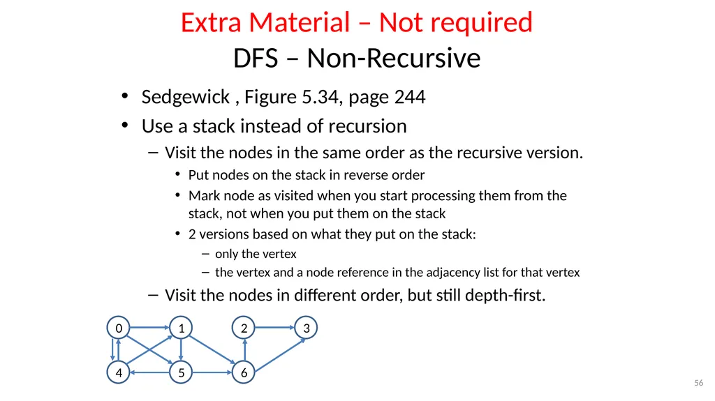 Graphs CSE 3318– Algorithms and Data Structures - slide 56 of 56