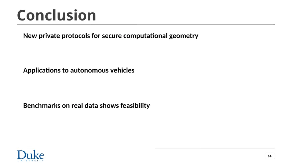 Privately Evaluating Region Overlaps with - slide 14 of 17