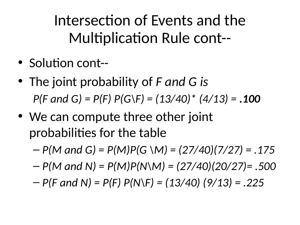 Probability Experiment, Outcomes, and Sample Space - slide 29 of 47