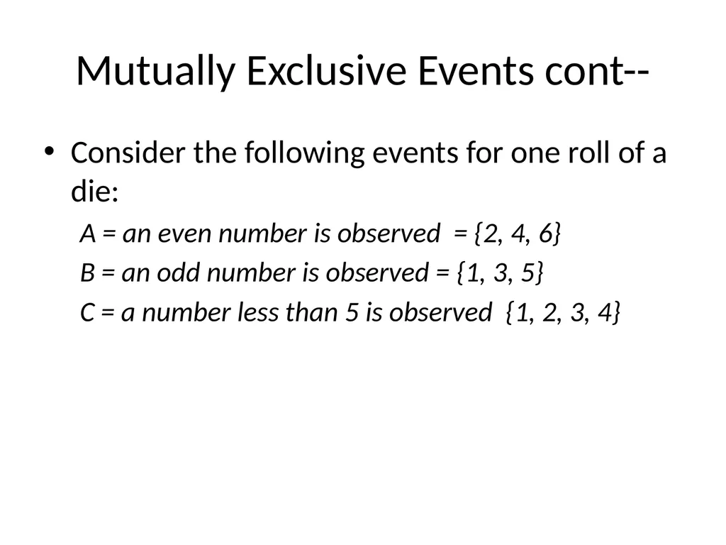 Probability Experiment, Outcomes, and Sample Space - slide 20 of 47