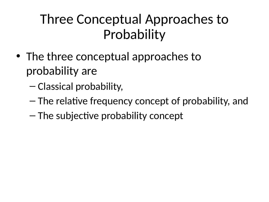 Probability Experiment, Outcomes, and Sample Space - slide 11 of 47