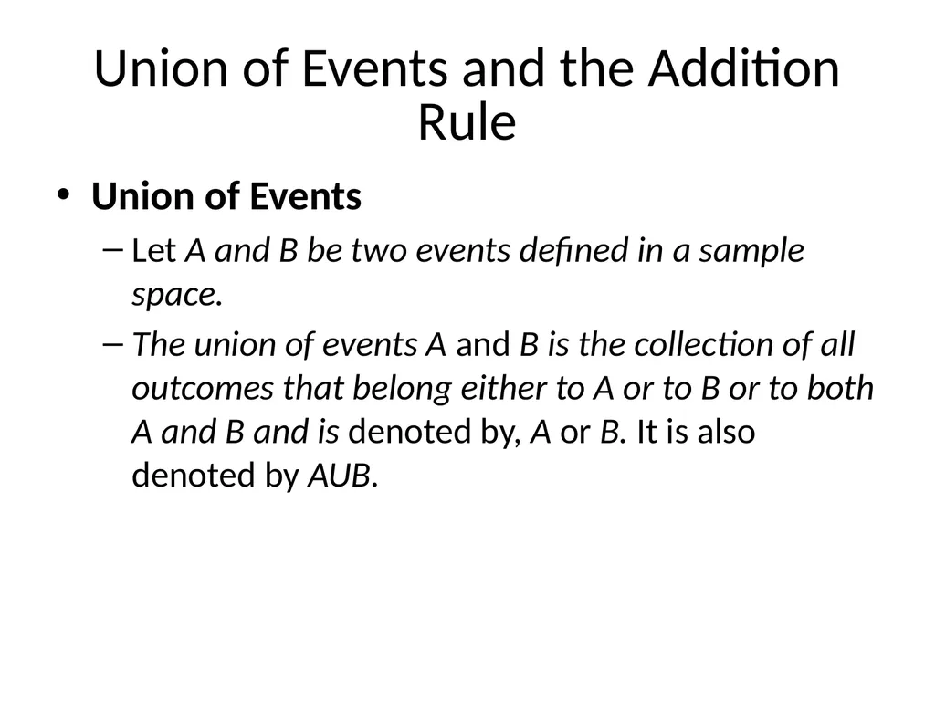Probability Experiment, Outcomes, and Sample Space - slide 35 of 47