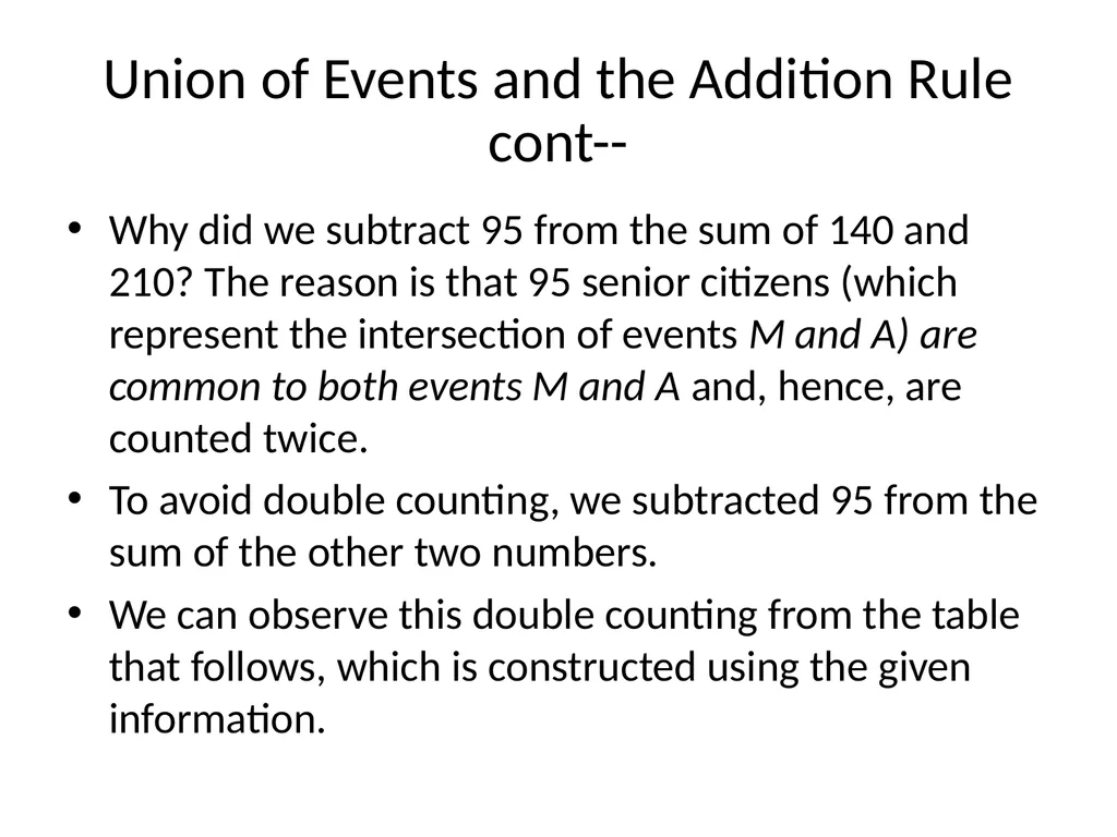 Probability Experiment, Outcomes, and Sample Space - slide 38 of 47