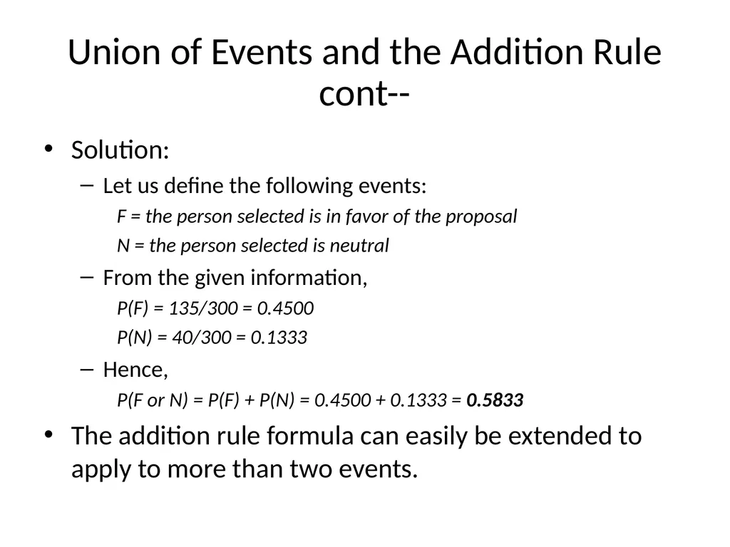 Probability Experiment, Outcomes, and Sample Space - slide 47 of 47