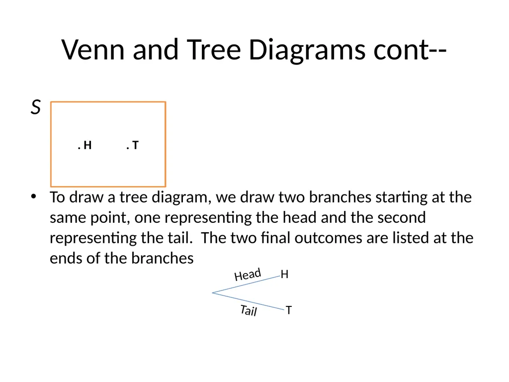 Probability Experiment, Outcomes, and Sample Space - slide 7 of 47