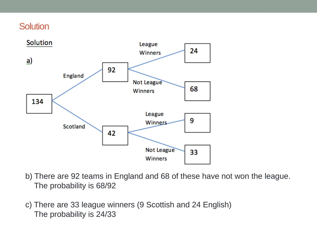 Probability Probability from data tables and - slide 7 of 7