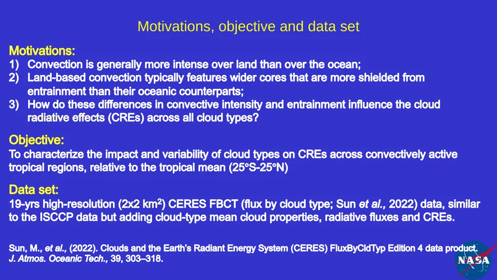Impact and Variability of Cloud Types on Earth's - slide 2 of 20