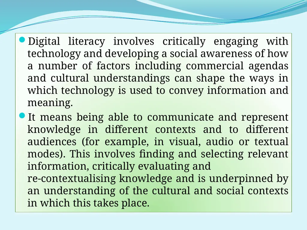 International Literacy Day Digital Literacy for - slide 3 of 12
