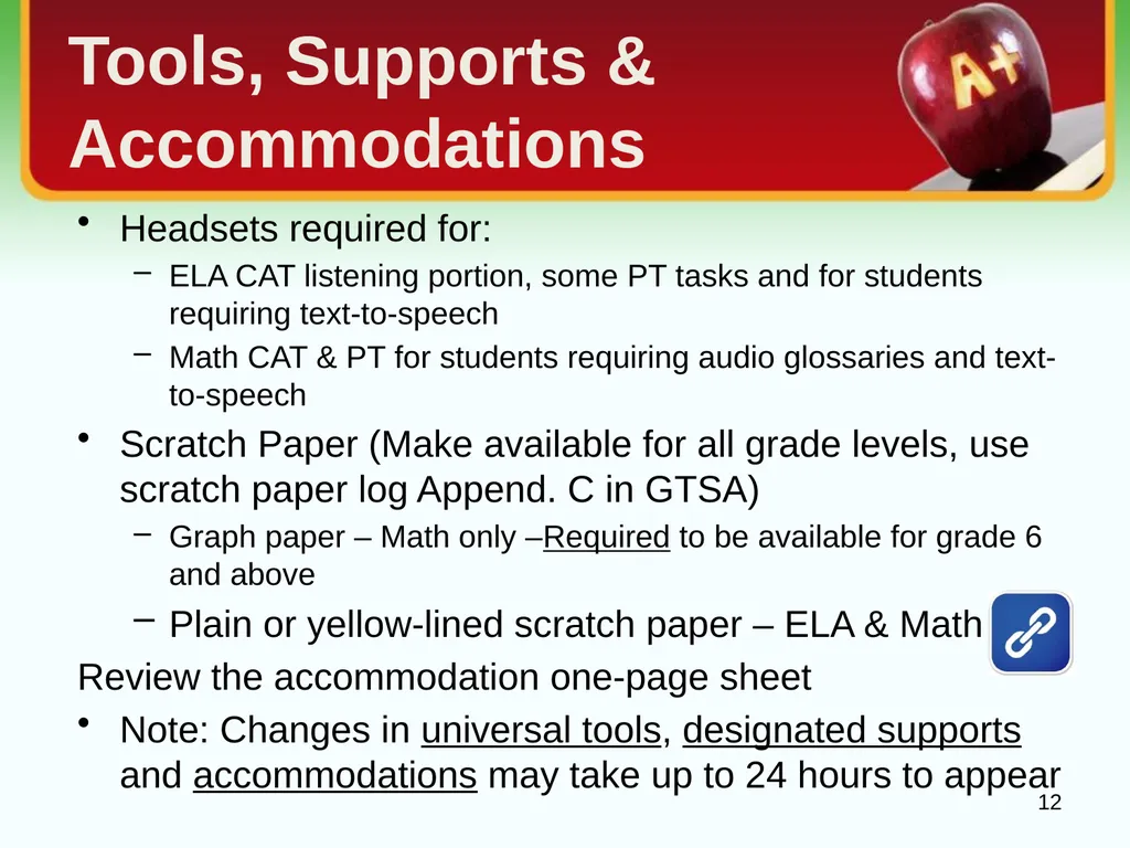 School Coordinator Training Smarter Balanced - slide 12 of 32