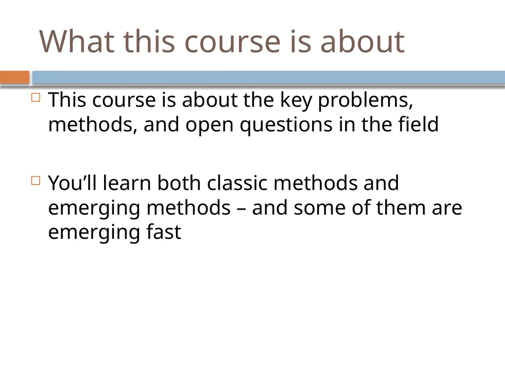 Intro to EDM Which tools to use in class Week - slide 6 of 24