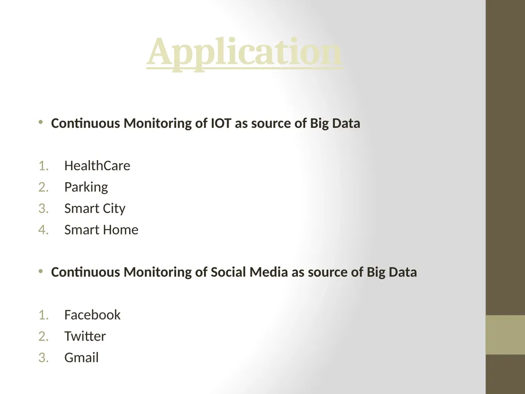 Big Data analytics For IOT Under Guidance : Prof. - slide 15 of 20