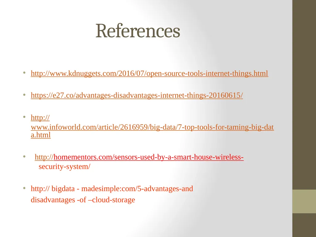 Big Data analytics For IOT Under Guidance : Prof. - slide 18 of 20