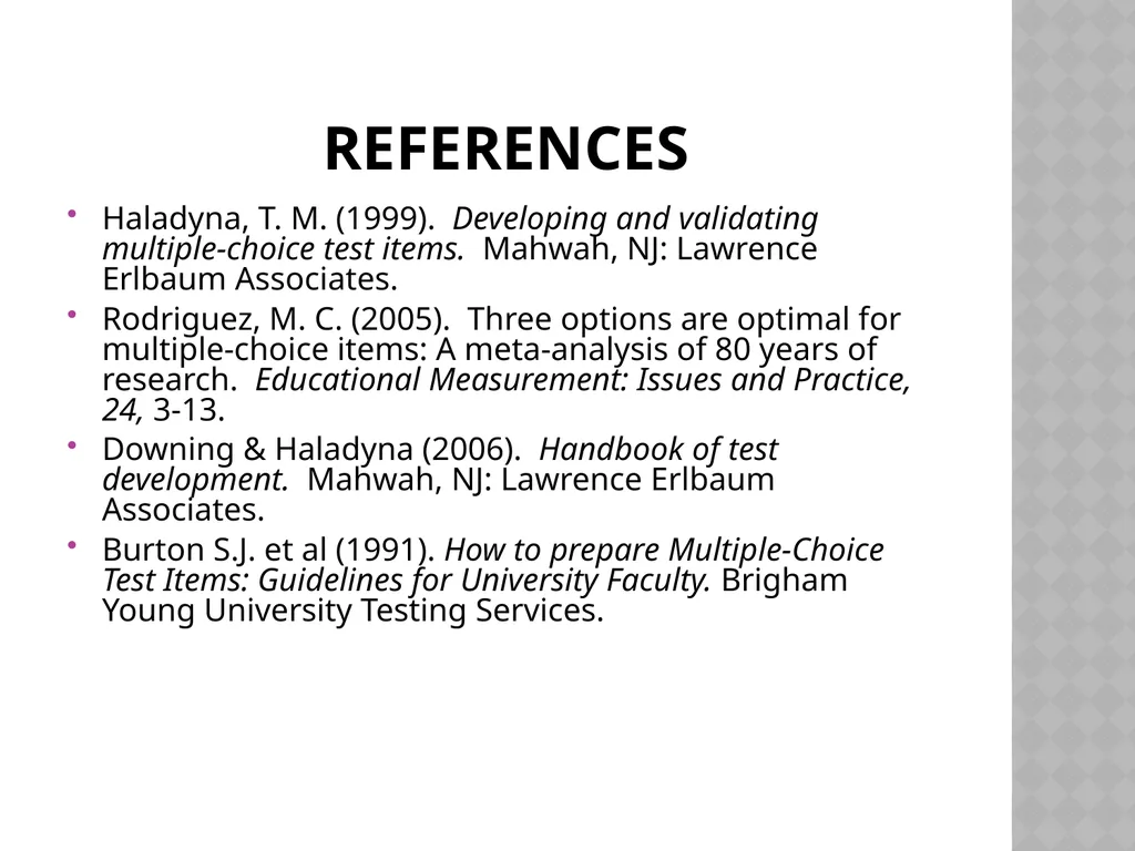 The following materials were prepared for use by - slide 23 of 23