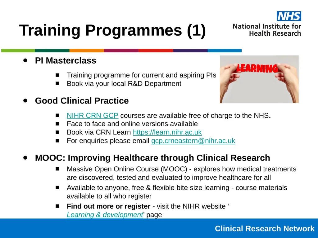 Getting Yourself Research Ready! Training - slide 2 of 5
