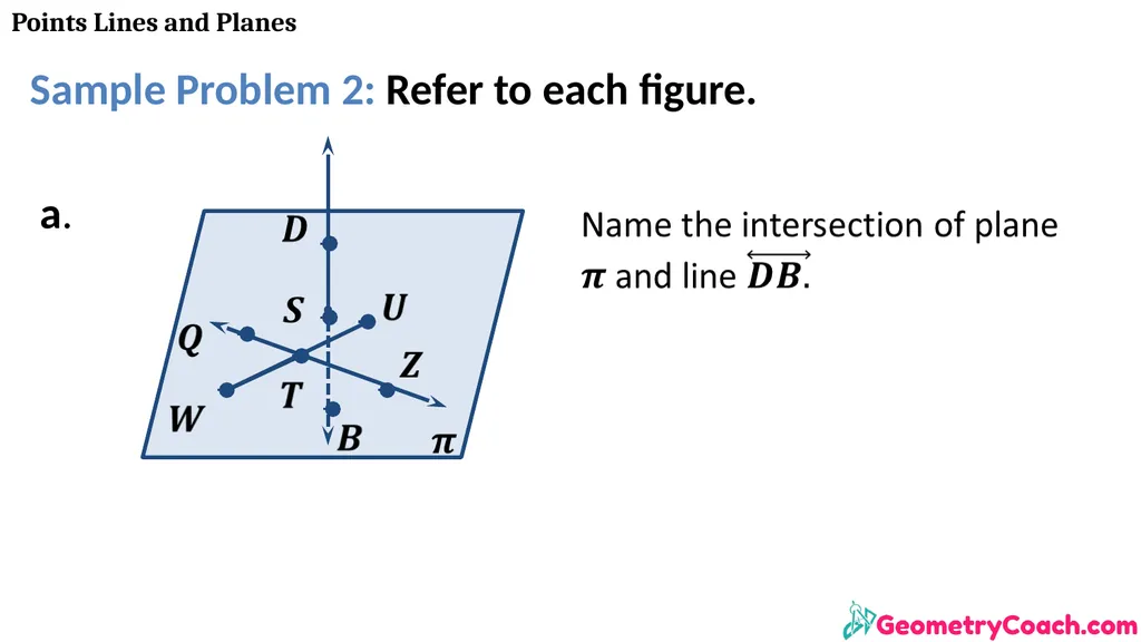 Points Lines and Planes Unit 1 Lesson 2 Points - slide 20 of 46