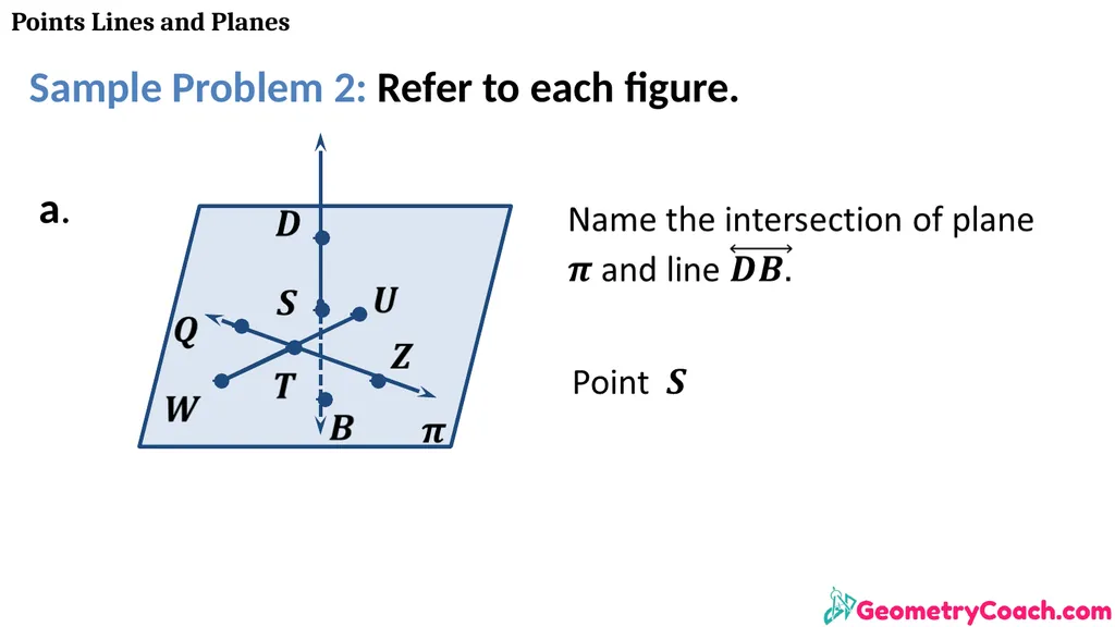 Points Lines and Planes Unit 1 Lesson 2 Points - slide 21 of 46