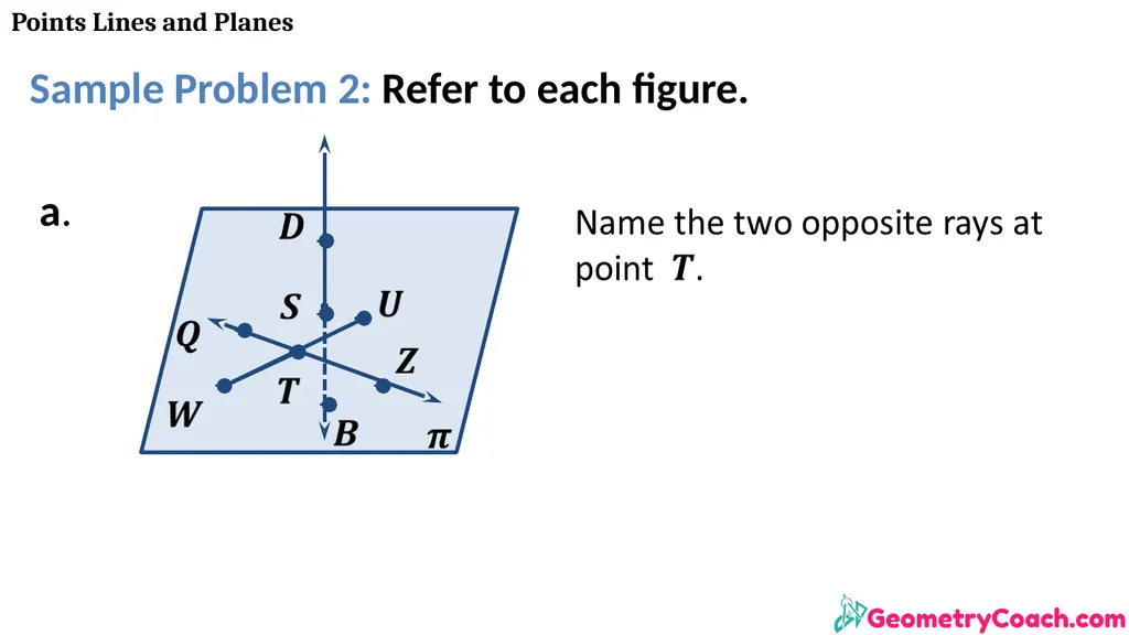 Points Lines and Planes Unit 1 Lesson 2 Points - slide 22 of 46