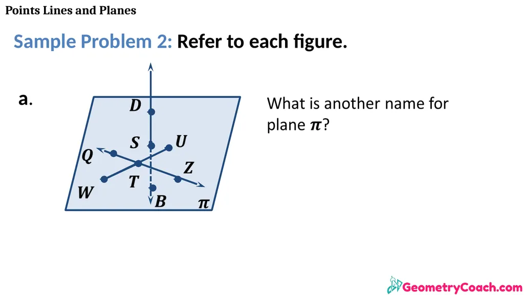 Points Lines and Planes Unit 1 Lesson 2 Points - slide 24 of 46