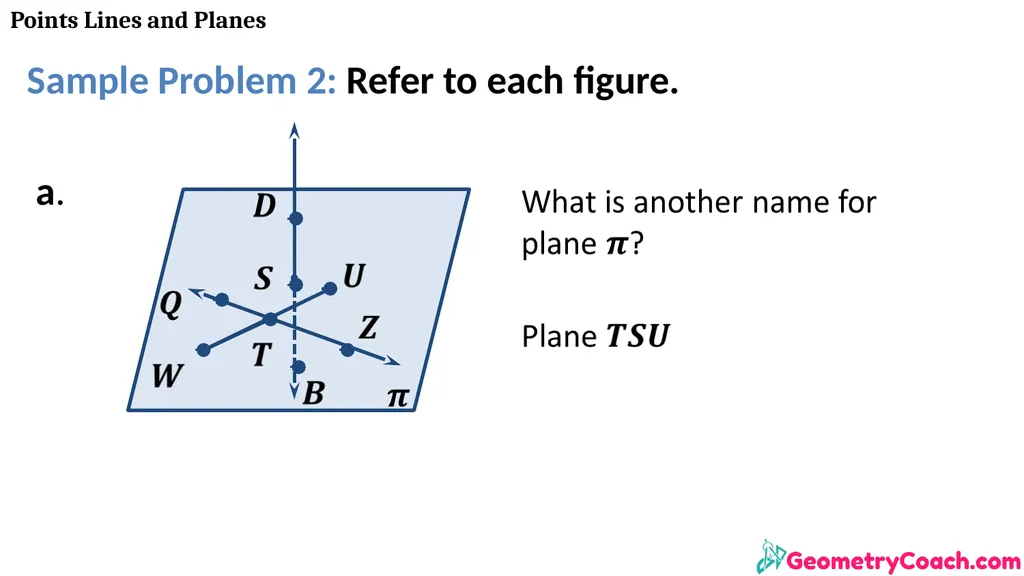 Points Lines and Planes Unit 1 Lesson 2 Points - slide 25 of 46