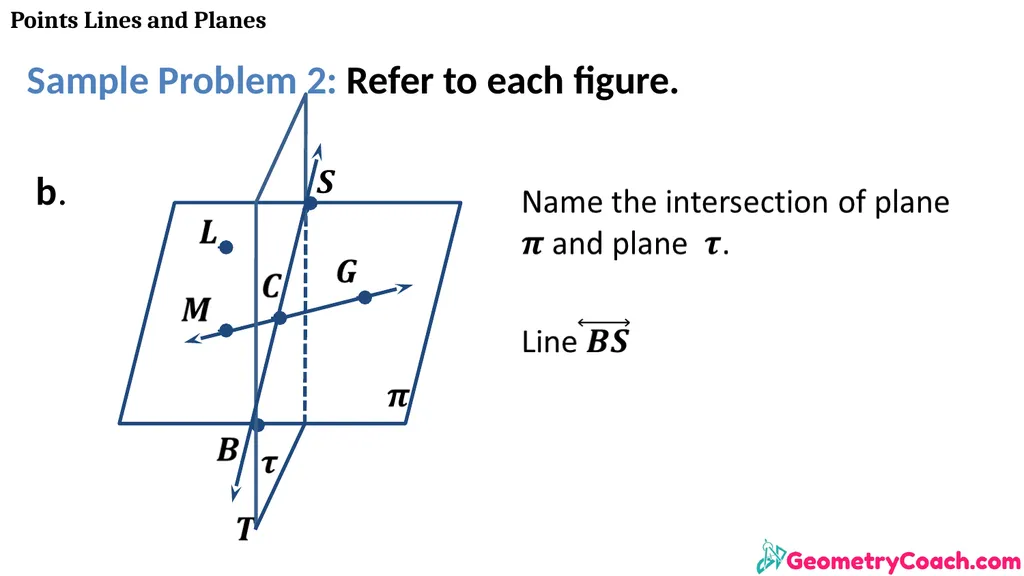 Points Lines and Planes Unit 1 Lesson 2 Points - slide 27 of 46