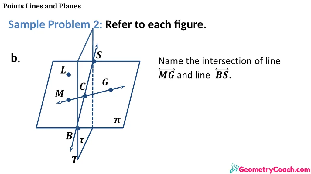 Points Lines and Planes Unit 1 Lesson 2 Points - slide 30 of 46