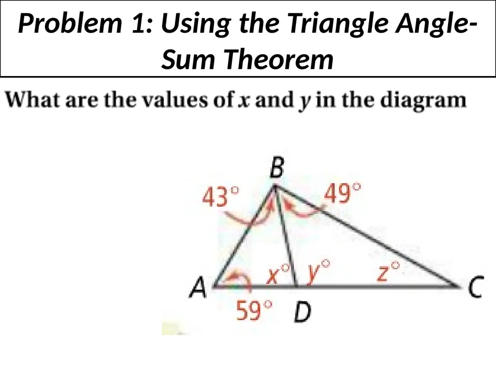 3-5 Parallel Lines and Triangles Parallel - slide 4 of 9