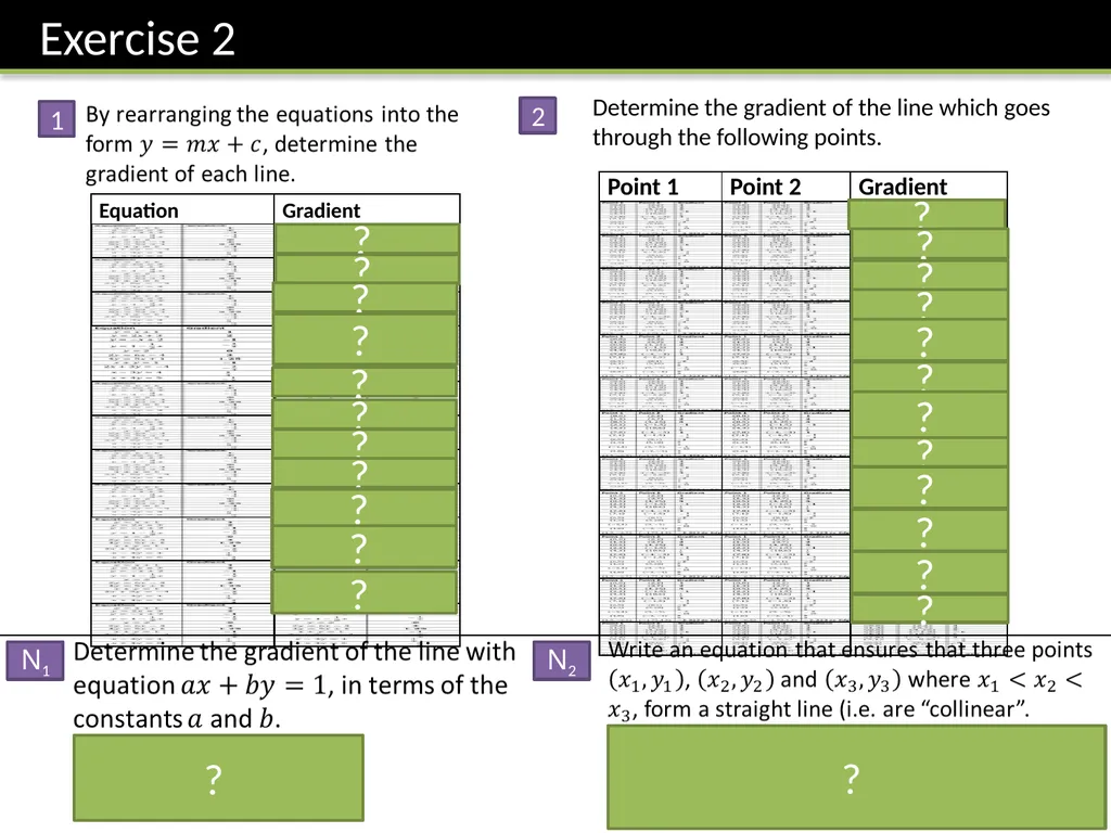 KS3: Straight Lines Dr J Frost - slide 32 of 61