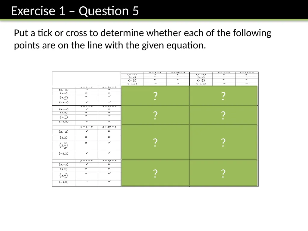 KS3: Straight Lines Dr J Frost - slide 14 of 61