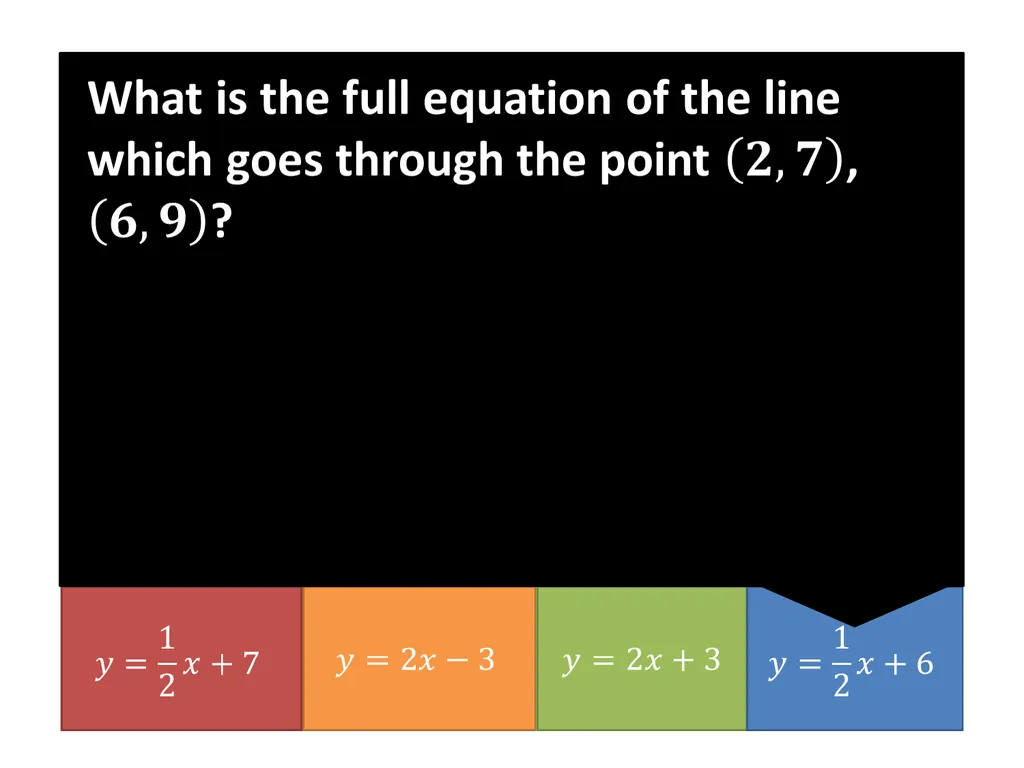 KS3: Straight Lines Dr J Frost - slide 57 of 61