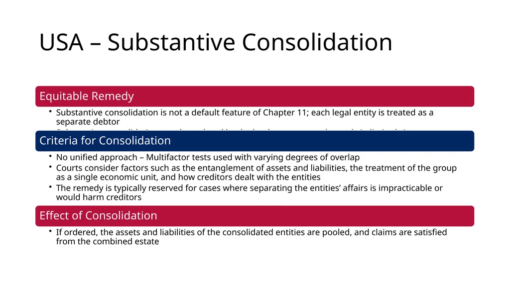 Cross-Border Stays, Moratoria, and Consolidation: - slide 7 of 12