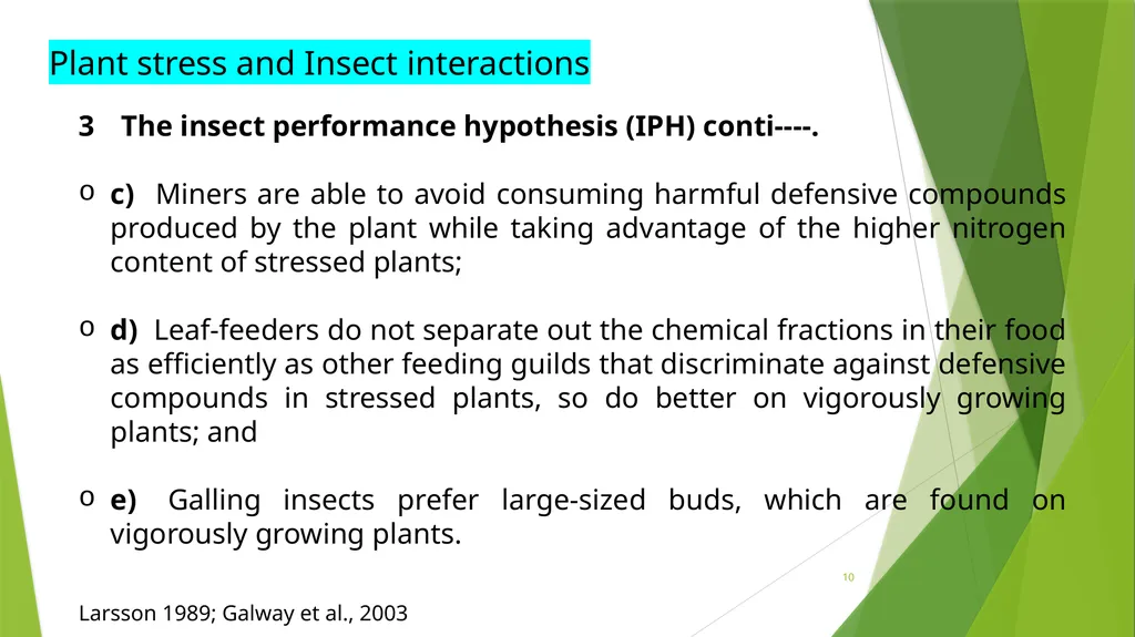 PLPT 609 Title: Inter-Relationships Between - slide 10 of 17