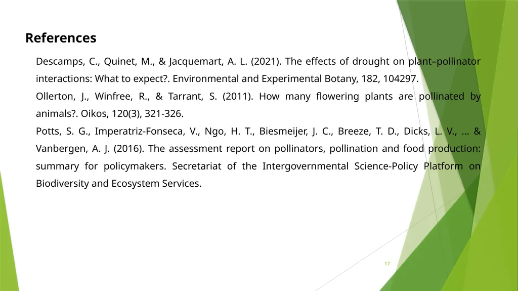 PLPT 609 Title: Inter-Relationships Between - slide 17 of 17