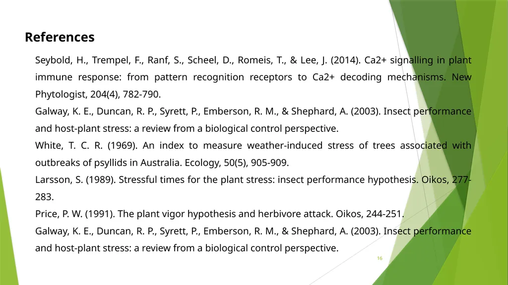 PLPT 609 Title: Inter-Relationships Between - slide 16 of 17