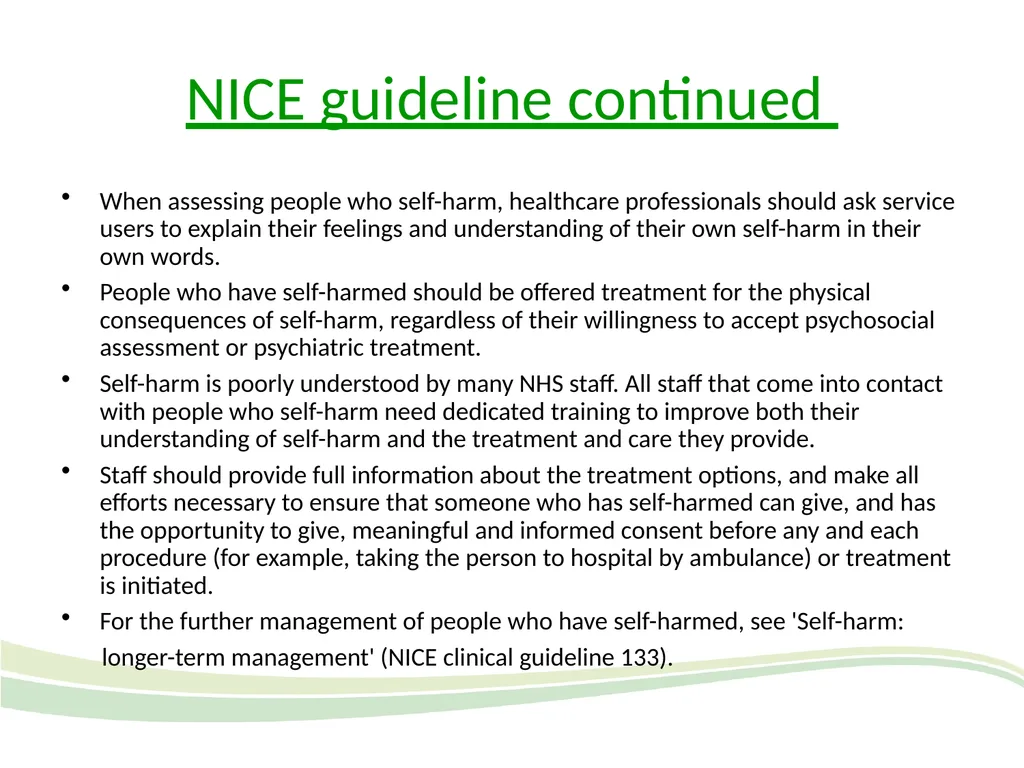 Overview of clinical risk: psychiatric emergencies - slide 9 of 27