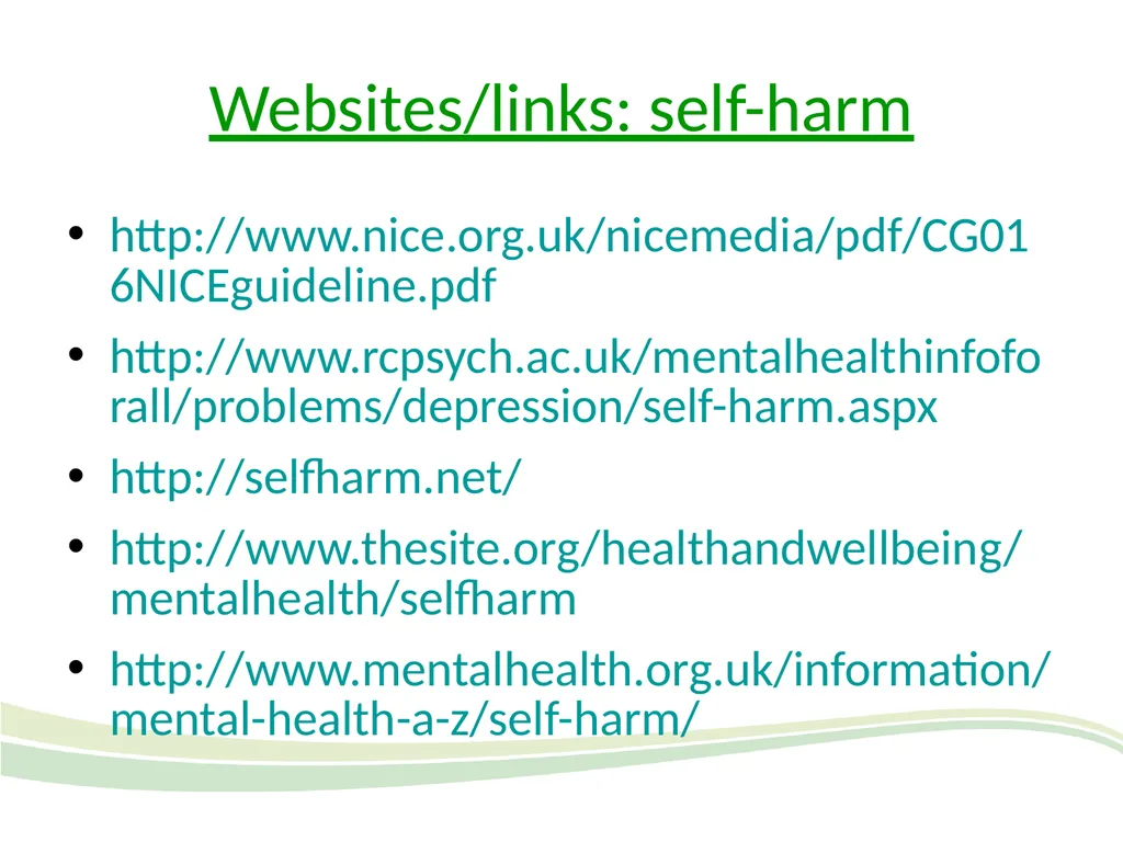 Overview of clinical risk: psychiatric emergencies - slide 11 of 27