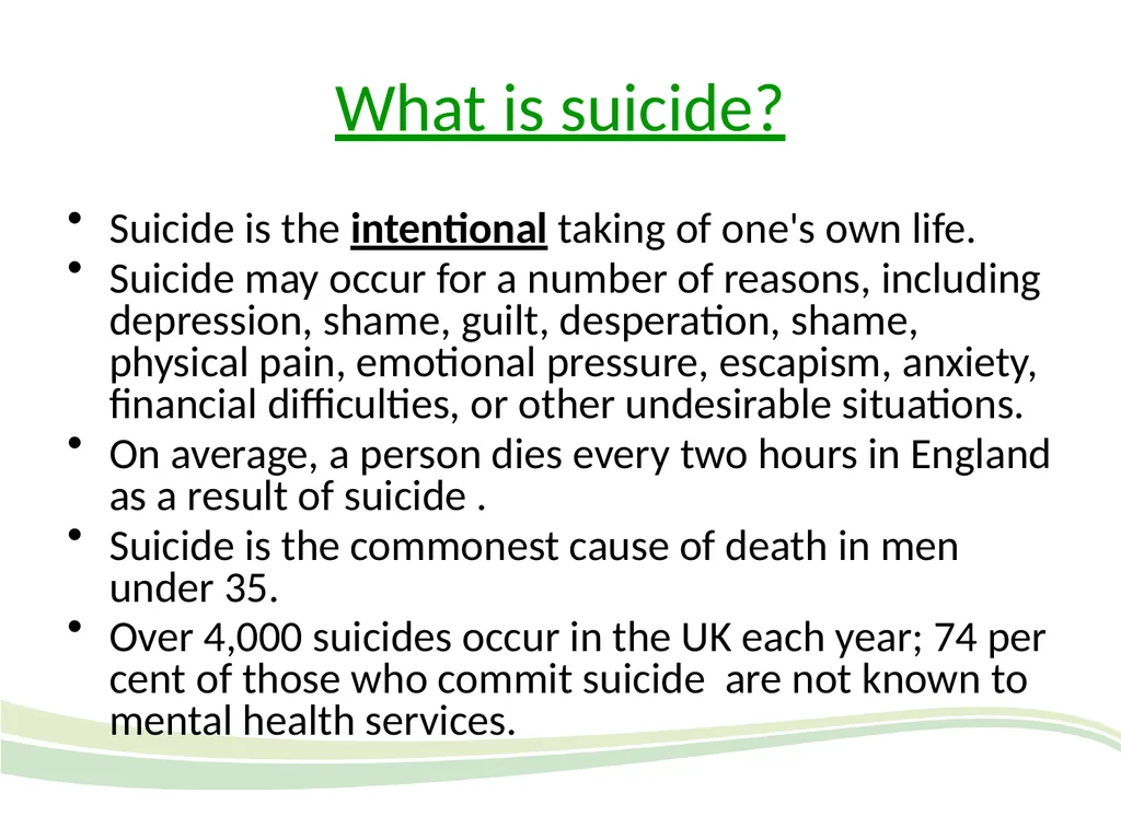 Overview of clinical risk: psychiatric emergencies - slide 12 of 27