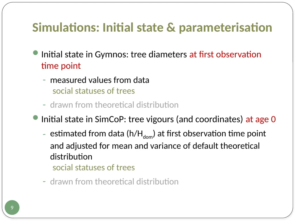 Evaluation of two European growth models for - slide 9 of 24