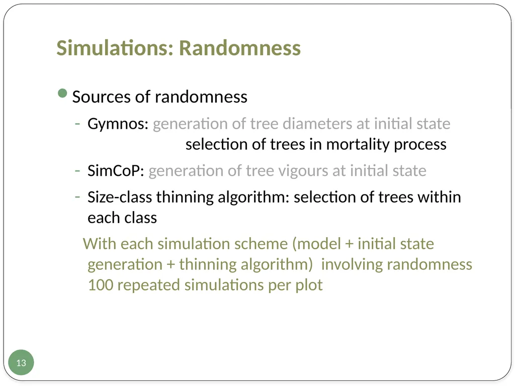 Evaluation of two European growth models for - slide 13 of 24
