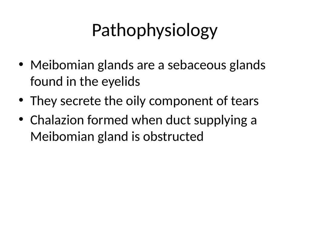 Clinical Pathology Case Chalazion Angela Elam, MD - slide 7 of 16