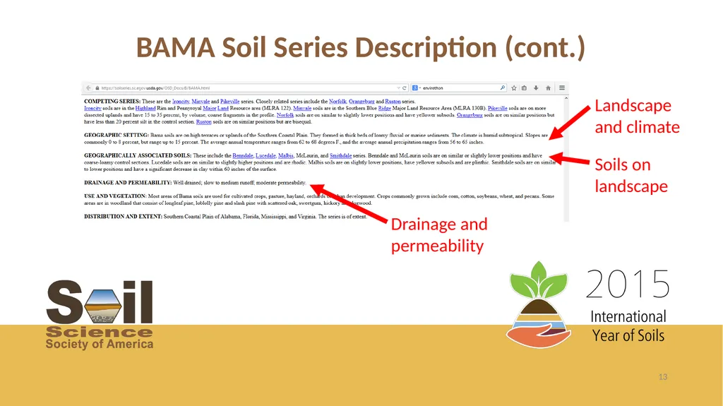 Getting the Dirt on Presented by Name, Position - slide 13 of 17