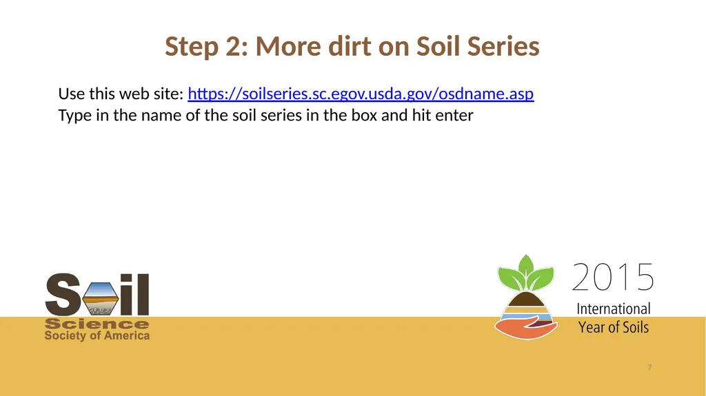 Getting the Dirt on Presented by Name, Position - slide 7 of 17