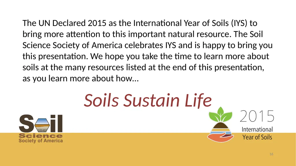 Getting the Dirt on Presented by Name, Position - slide 16 of 17