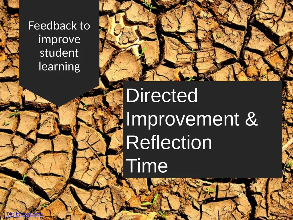 Feedback to improve student learning Directed - slide 1 of 16