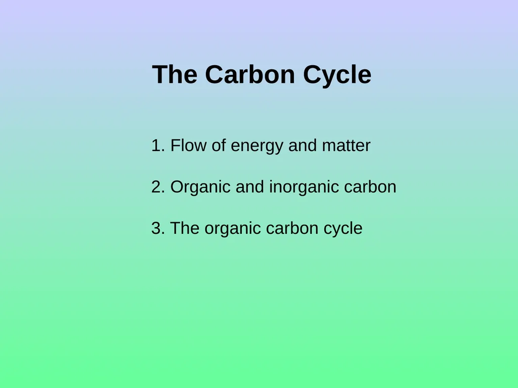 Chapter 8—Part 1 Fluxes and reservoirs/ The - slide 2 of 33