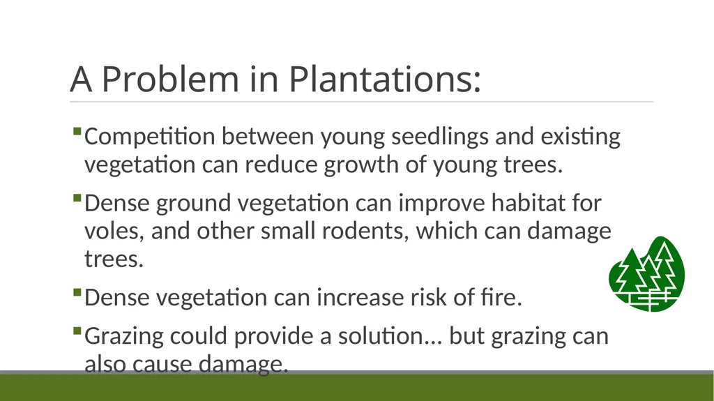 Forest Grazing: Impacts & Management REM 456 - - slide 2 of 14