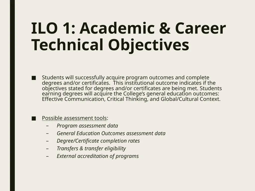 Assessing Community and Global Responsibility: ILO - slide 2 of 15