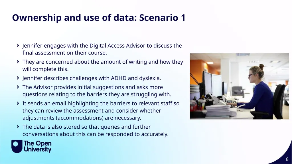 Digital Access Advisor Themed Scenarios - slide 8 of 9